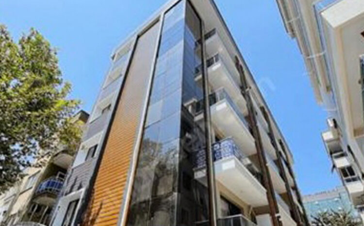 Manisa Alp Apartmanı projesinin modern dış cephesi